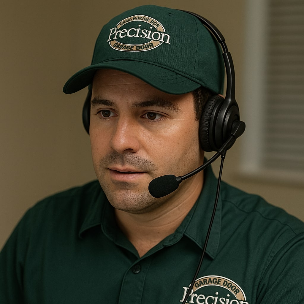 24/7 live answering for emergency garage door repair calls
