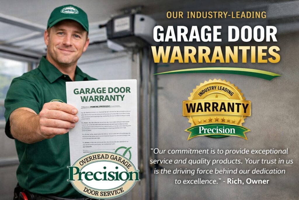 technician holding warranty
